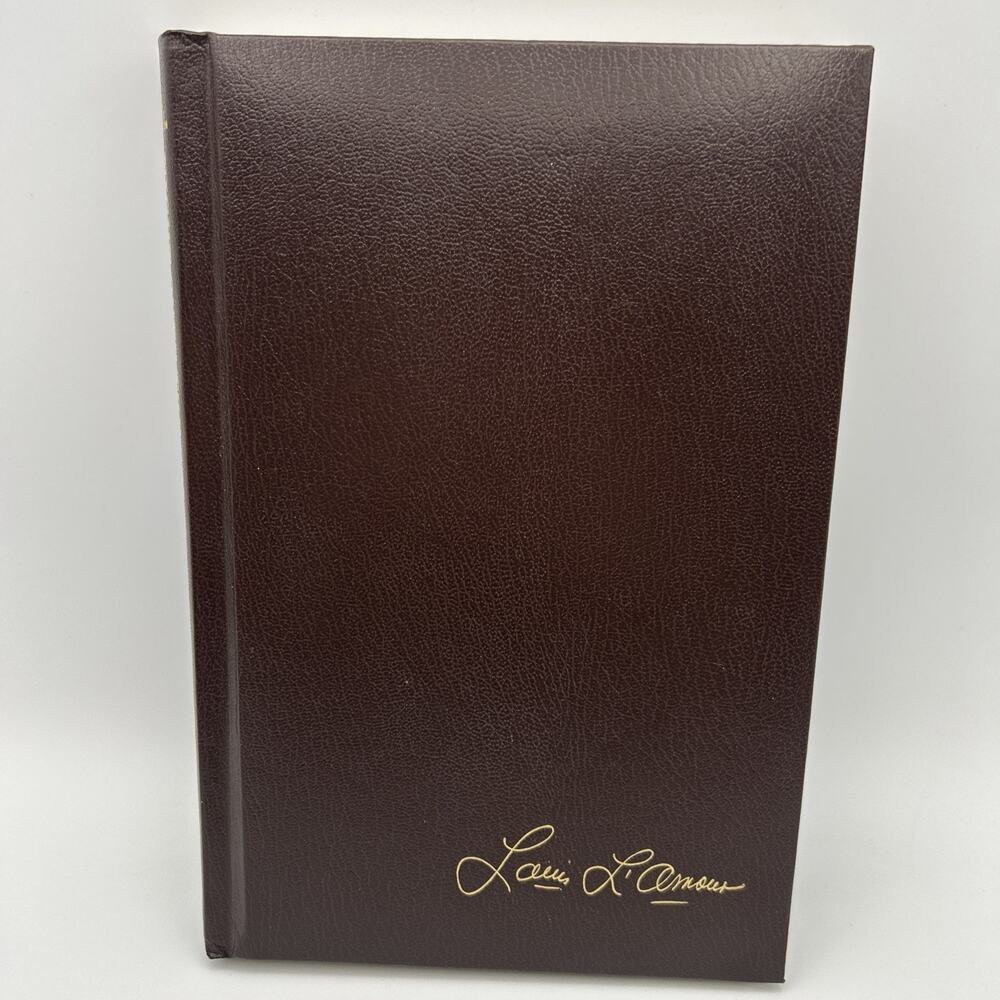Louis L'Amour Night Over the Solomons Leather HC 1st Print 1986 Like New